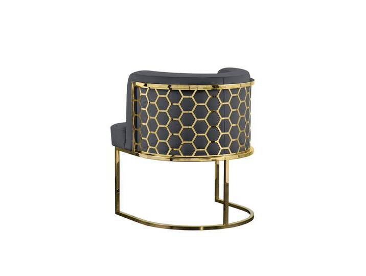 Alveare Esstschstuhl - Messing - Smoke Alveare Esstschstuhl - Messing - Smoke von My furniture