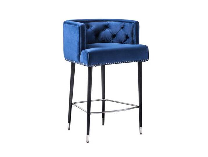 Carter Barhocker - Tintenblau Carter Barhocker - Tintenblau von My furniture