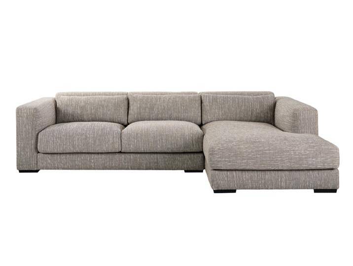 Dolce Ecksofa Rechtsseitig - Leinen Dunkles Taupe Dolce Ecksofa Rechtsseitig - Leinen Dunkles Taupe von My furniture