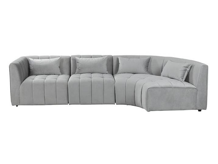 Essen Ecksofa Gebogen - Rechtsseitig - Taubengrau Essen Ecksofa Gebogen - Rechtsseitig - Taubengrau von My furniture