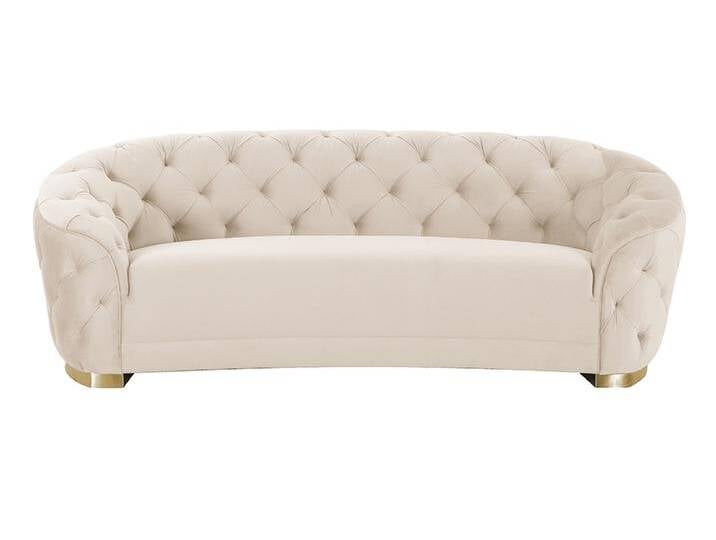 Fairfield 3-Sitzer Sofa – Kreideweiß – Basis Messing Fairfield 3-Sitzer Sofa – Kreideweiß – Basis Messing von My furniture