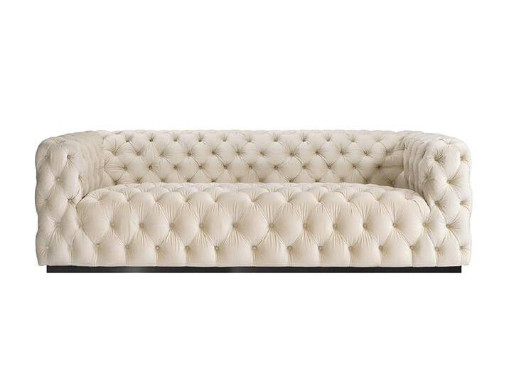 Frankfurt 3-Sitzer Sofa – Kreideweiß – Basis Schwarz Frankfurt 3-Sitzer Sofa – Kreideweiß – Basis Schwarz von My furniture