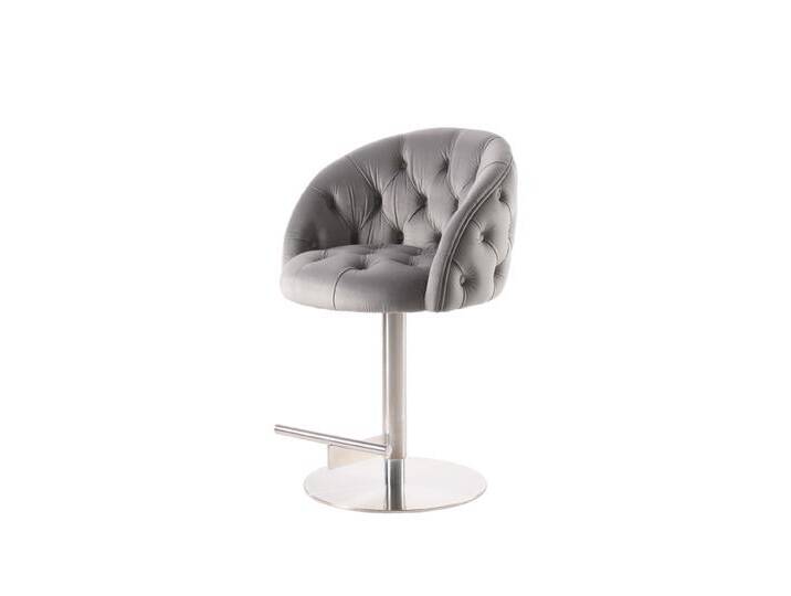 Frankfurt Barhocker - Taubengrau - Basis Silber Frankfurt Barhocker - Taubengrau - Basis Silber von My furniture