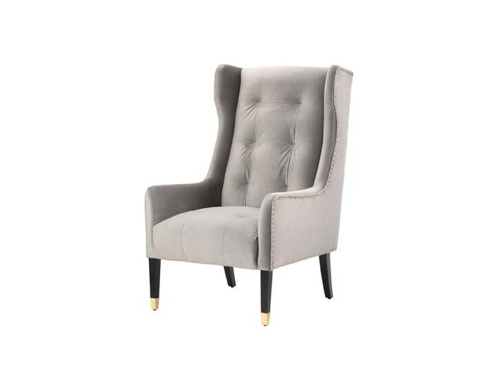 Grayson Lounge-Sessel Taubengrau - Messing Grayson Lounge-Sessel Taubengrau - Messing von My furniture