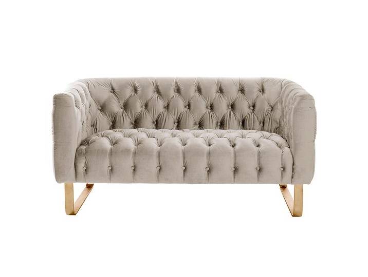 Grosvenor 2-Sitzer Sofa - Taupe - Messing Grosvenor 2-Sitzer Sofa - Taupe - Messing von My furniture