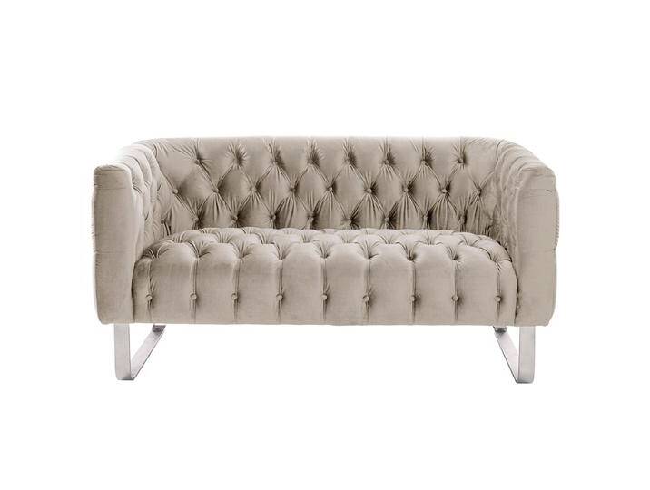 Grosvenor 2-Sitzer Sofa - Taupe - Silber Grosvenor 2-Sitzer Sofa - Taupe - Silber von My furniture