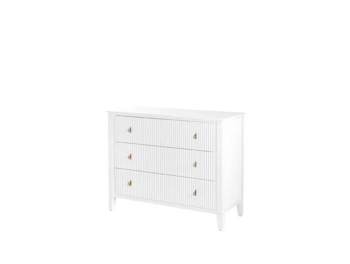 Heidi Kommode Weiß - Messing/Silber Heidi Kommode Weiß - Messing/Silber von My furniture