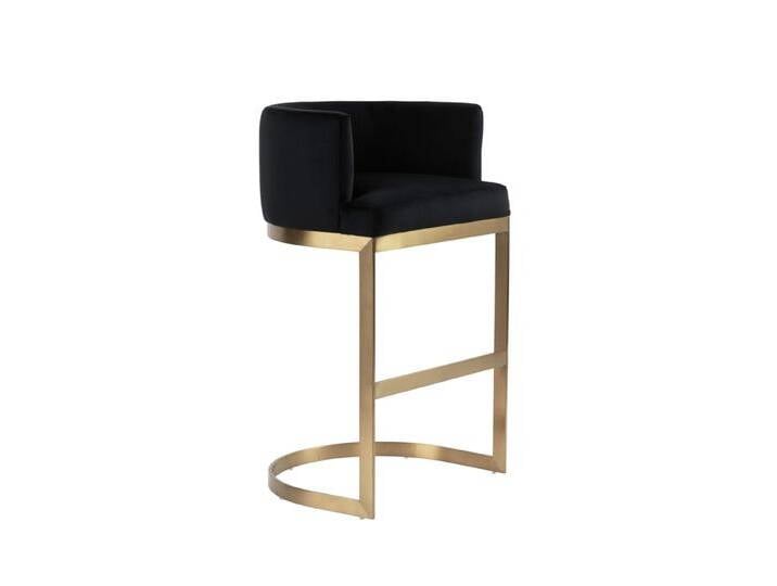 Lasco Barhocker - Schwarz - Basis Messing Lasco Barhocker - Schwarz - Basis Messing von My furniture