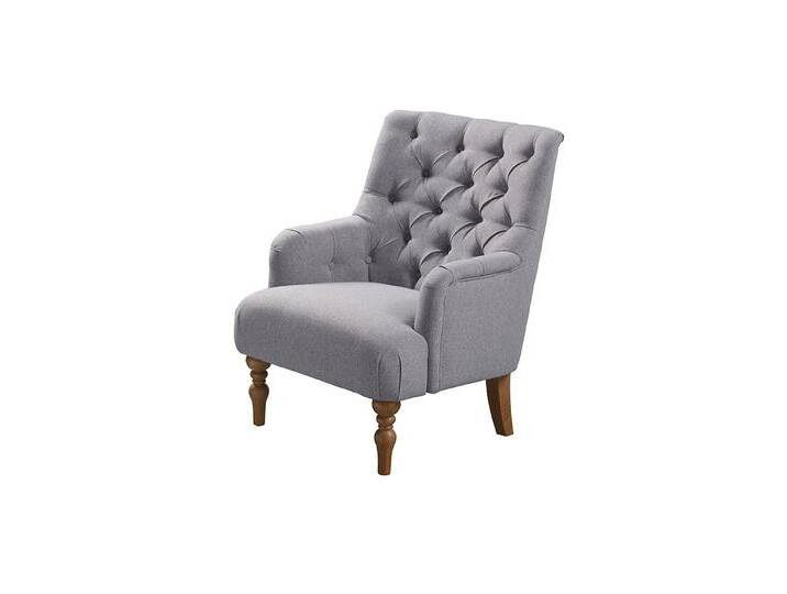 Laterna Lounge-Sessel - Geknöpft - Hellgrau Laterna Lounge-Sessel - Geknöpft - Hellgrau von My furniture