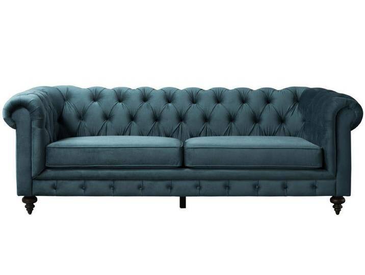 Monty 3-Sitzer Sofa - Pfauenblau Monty 3-Sitzer Sofa - Pfauenblau von My furniture