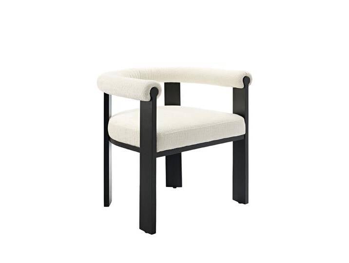 Nyx Esszimmerstuhl – Elfenbeinfarbenes Chenille Nyx Esszimmerstuhl – Elfenbeinfarbenes Chenille von My furniture