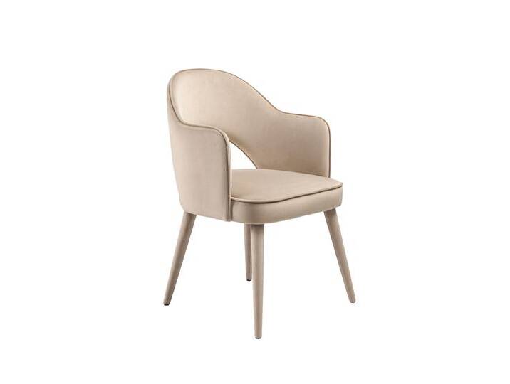 Rossini Carver Stuhl Taupe Rossini Carver Stuhl Taupe von My furniture