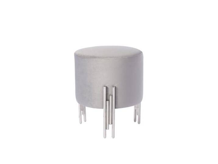 Rubell Hocker - Silber – Taubengrau Rubell Hocker - Silber – Taubengrau von My furniture