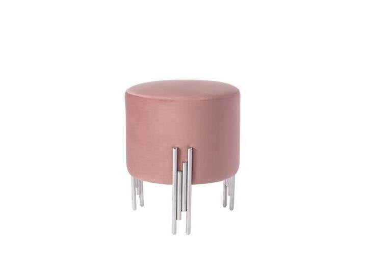 Rubell Hocker - Silber – Zartrosa Rubell Hocker - Silber – Zartrosa von My furniture