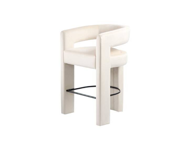 Santini Thekenhocker – Kreideweiß Santini Thekenhocker – Kreideweiß von My furniture