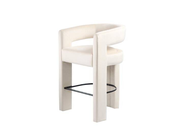 Santini Thekenhocker – Kreideweiß Santini Thekenhocker – Kreideweiß von My furniture