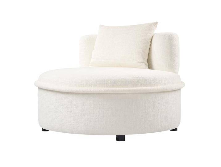 Tubio Lounge Sessel Elfenbein Chenille Tubio Lounge Sessel Elfenbein Chenille von My furniture