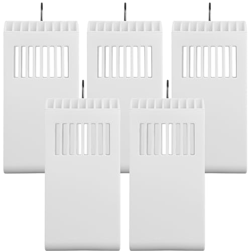 Luftbefeuchter für Heizung 5 Set inkl. Haken - Kunststoff Wasserverdunster 180ml - weiß - Wasserverdunster Verdampfer Verdunster Heizkörper Luftreiniger - Neutral von My-goodbuy24