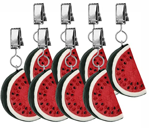 My-goodbuy24 Tischdeckenbeschwerer mit Klammer - 8er Set - Tischdeckenhalter Garten Tischdeckenklammern Tischtuch Clips - Polystone - Wassermelone My-goodbuy24 Tischdeckenbeschwerer mit Klammer - 8er Set - Tischdeckenhalter Garten Tischdeckenklammern Tischtuch Clips - Polystone - Wassermelone von My-goodbuy24