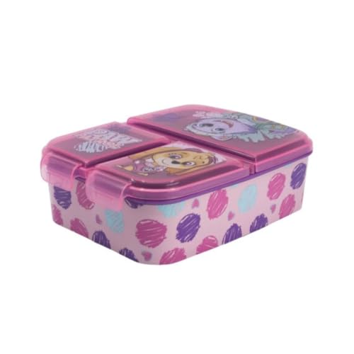My sweety pop Brotdose – Lunchbox – für Kinder – Krippe – Kindergarten – Schule – Urlaub – Mahlzeit – 19,5 cm – Geschenkidee – 3 Fächer – Paw Patrol – Rosa – für Mädchen My sweety pop Brotdose – Lunchbox – für Kinder – Krippe – Kindergarten – Schule – Urlaub – Mahlzeit – 19,5 cm – Geschenkidee – 3 Fächer – Paw Patrol – Rosa – für Mädchen von My sweety pop