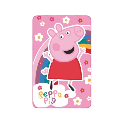 My sweety pop Kuscheldecke für Mädchen Peppa Rose – Fleecedecke – Kinder – 95 x 150 cm – 100 % Polyester – Mädchen – Geschenkidee My sweety pop Kuscheldecke für Mädchen Peppa Rose – Fleecedecke – Kinder – 95 x 150 cm – 100 % Polyester – Mädchen – Geschenkidee von My sweety pop