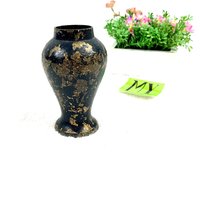Schöne Vintage Distressed Kupfer Bud Vase Schwarz Und Kleine Metall My40Yearcollection von My40YearCollection