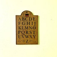Vintage Abc Holzwandbehang Rustikales Kinderzimmer Dekor von My40YearCollection
