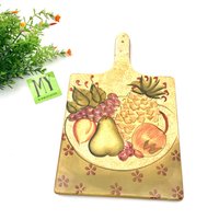 Vintage Keramik Obst Untersetzer Stil Augen Baum Bros Handgemaltes Dekoratives Paddel Brett Wandbehang Obsttablett Geschenkidee My40Yearcollection von My40YearCollection