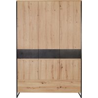 MyBaby Kleiderschrank 3-türig YUNAI, Holznachbildung von MyBaby