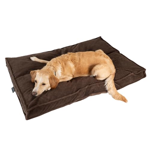 MyBestBuddy Hundekissen Visco braun 120x80 cm XXL mit POSO-Cord Stoff mit Viscoseschaum und Komfortschaum-Flocken, 40°C waschbar - Hundebett/Haustierbett für sehr große Hunde oder Katzen, 120 x 80 cm MyBestBuddy Hundekissen Visco braun 120x80 cm XXL mit POSO-Cord Stoff mit Viscoseschaum und Komfortschaum-Flocken, 40°C waschbar - Hundebett/Haustierbett für sehr große Hunde oder Katzen, 120 x 80 cm von MyBestBuddy