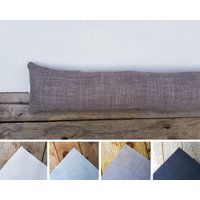 Energiesparer Baumwolle Zugluftstopper Mit Füllung | Maßanfertigung Feuerfester Polsterstoff 5 Farben Umweltfreundlich von MyBlueBunnyDesign