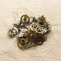 Vintage Uhr Teile Retro Messing Zahnräder, Steampunk Zubehör Vintage Uhr Teile Retro Messing Zahnräder, Steampunk Zubehör von MyBootSale