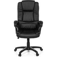 Chefsessel Bürostuhl RELAX CL120 Schwarz, Schreibtischstuhl mit Armlehnen von MyBuero