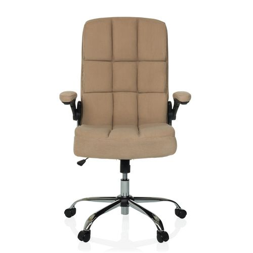 My Buero Relax Wd 100 | Cord Home Office Chefsessel Schreibtischstuhl Stuhl Beige B-Ware von MyBuero