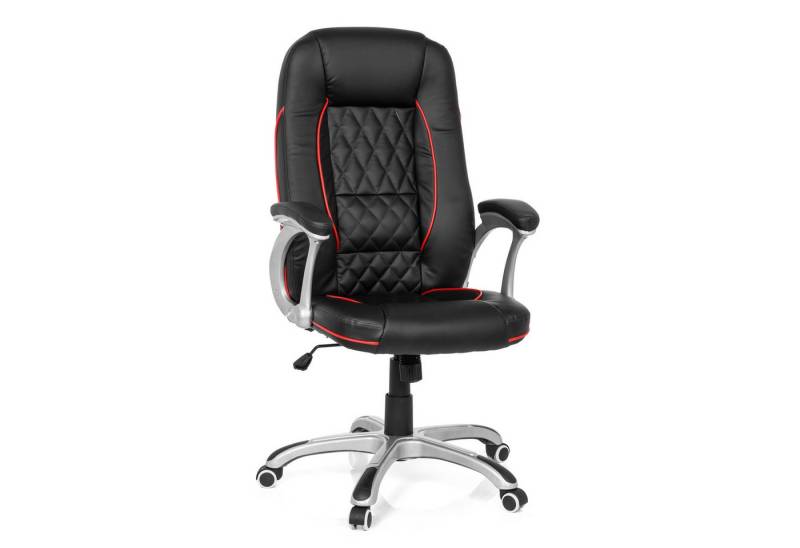 MyBuero Gaming-Stuhl Gamingstuhl RELAX AB100 Kunstleder mit Armlehnen (1 St), Drehstuhl höhenverstellbar, Gamer Bürostuhl von MyBuero