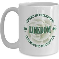 The Links, Inc Cup, Linkdom-Kaffeetasse - Freundschaft Und Service Geschenkideen Willkommen Bei Der Sisterhood Tasse Freunde Seit 1946 von MyCRODesigns