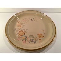 12" Platte - Durastone Styled By Mikasa Steinzeug Blumen Basar Durchmesser Geschenk von MyClassiCupboard