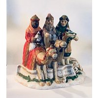 "Weihnachten Steht Vor Der Tür - Krippe Drei Weisen "Wir Sind Drei Könige Des Orients" Verschenken." von MyClassiCupboard