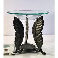 Neu Metall Feder Muster Kerzenhalter Wachs Stövchen - Giftable von MyClassiCupboard