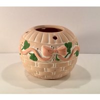 Reduziert - Terra-Cotta Ton Votiv Oder Teelicht Kerzenhalter, Kleiner Übertopf Potpourri Halter Geschenk von MyClassiCupboard