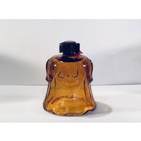Vintage Homco Bernstein Glas Votiv Oder Teelicht Peglit Kerzenhalter - Geschenk von MyClassiCupboard