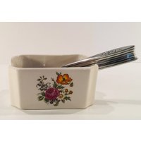Vintage Keramik Löffel Und/Oder Gabeln Halter 1997 von MyClassiCupboard