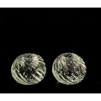 Vintage Miniatur Glas Kugel Taper Kerzenhalter - So Niedlich Geschenkable von MyClassiCupboard