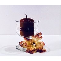 Zierlicher Glas Kerzenhalter Mit Votivkerze | Duftet Wunderbar - Geschenk Zierlicher Glas Kerzenhalter Mit Votivkerze | Duftet Wunderbar - Geschenk von MyClassiCupboard