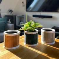 Übertopf Stoff Set Klein Blumentopf von MyCraftFactoryDE