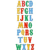 Alphabet Und Zahlen Ausstechformen Zirkus Set | Ausstechform Buchstaben Von A Bis Z Mydope von MyDoPe