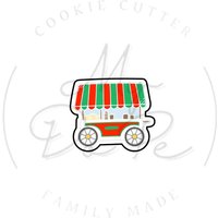 Pop Corn Truck Ausstechform | Zirkus-Ausstechform Mydope von MyDoPe