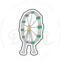 Riesenrad Ausstechform | Zirkus-Ausstechform Mydope von MyDoPe