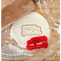 Weihnachtskuh Keksschneider | Weihnachtlicher Mydope Katzenskeksschneider Ton Und Fondant Ausstecher Weihnachtskuh Keksschneider | Weihnachtlicher Mydope Katzenskeksschneider Ton Und Fondant Ausstecher von MyDoPe