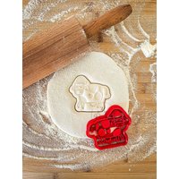 Weihnachtskuh Keksschneider | Weihnachtlicher Mydope Katzenskeksschneider Ton Und Fondant Ausstecher von MyDoPe